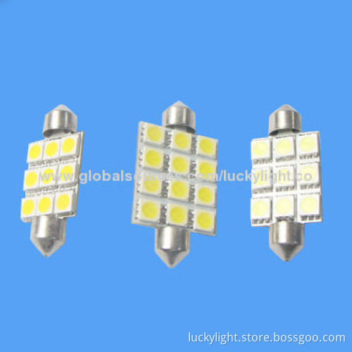 0.72W 5050 SMD LED Interior Car Lights with 11 to 18V Voltage and 50,000-hour Lifespan